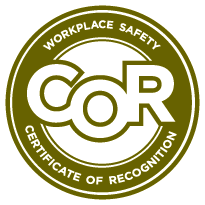 COR certified, Certificate of Recognition